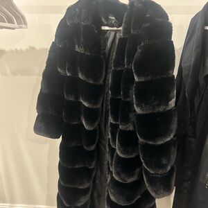 PrettyLittleThing Black Teddy Jacket